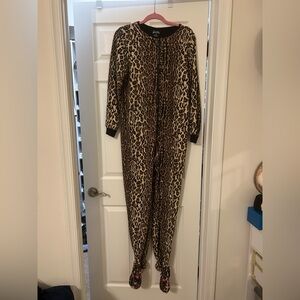 Nick & Nora Animal Print Onesie